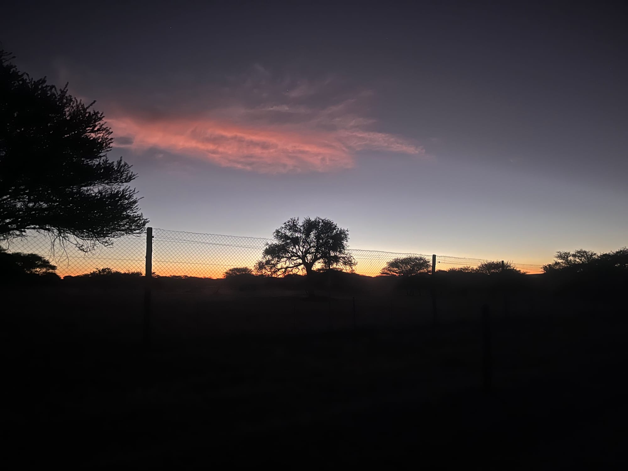 Sunrise in Namibia